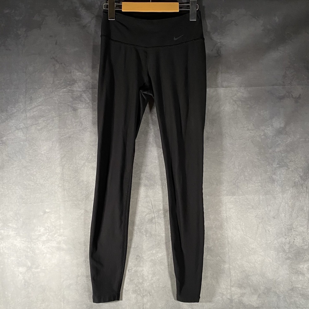 Nike Womans XS Black Dri-FIT Performance athletic‎ Leggings